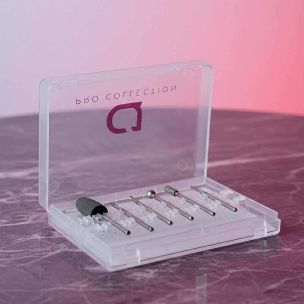 Set de Fresas Profesionales para Uñas – CJ Pro Collection (7 piezas)