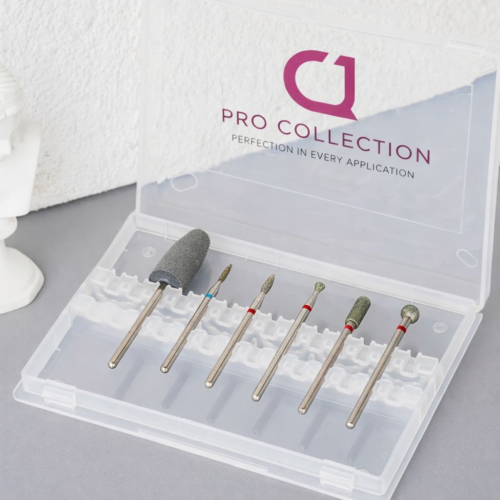 Set de Fresas Profesionales para Uñas – CJ Pro Collection (7 piezas)